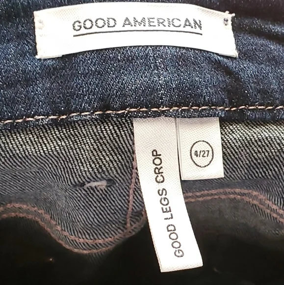 *Good American Good Legs Skinny Jeans in Blue Womens Size 4 / 27 Style GL… - Picture 5 of 6